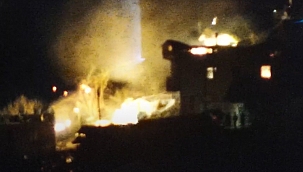 İkizdere'de yanan ev sayısı 10'a yükseldi 