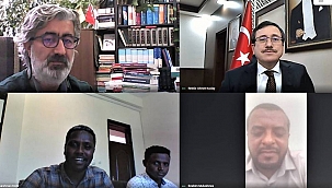 İş birliği protokolü çevrim içi imzalandı 