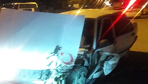 Kaçarken kazaya karıştı: 3 yaralı