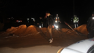 Kaçtı kaza yapınca yakalandı!