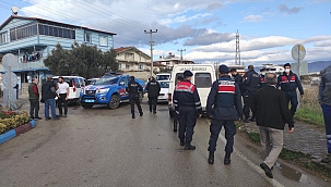 Kavgada araya girdi vuruldu