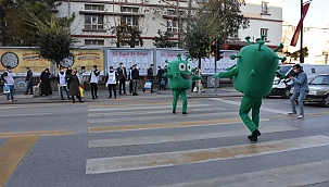 Kimisi korktu kimisi hatıra fotoğrafı çektirdi