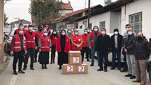 Kızılay'dan vatandaşlara yardım!