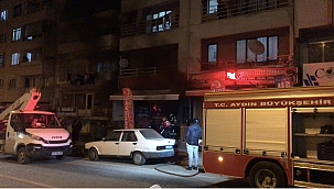 Klimadan çıkan yangın korkuttu 