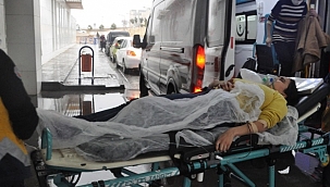 Kocası tarafından bıçaklandı! 