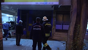 Komşuların dikkati faciayı önledi 