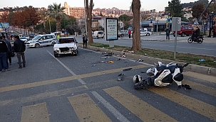 Kuşadası'nda kaza: 1 ağır yaralı