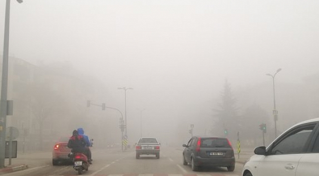 Malatya'da sis etkili oldu 