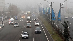 Malatya'da yoğun sis etkili oluyor