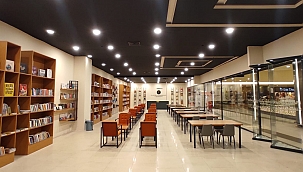 Malatya Park AVM'ye kütüphane 