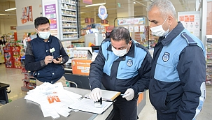 Maske mesafe ve hijyen denetimi! 