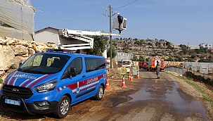Mersin'de korkutan yangın 