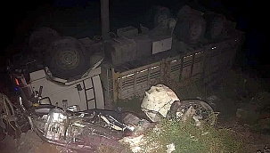 Motosiklet sürücüsü hayatını kaybetti 