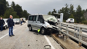 Muğla-Denizli karayolunda kaza