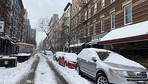 New York kar fırtınasının etkisi altında