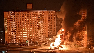 New York'ta korkutan yangın 