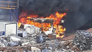 OSB'de bir araçta patlama 1 yaralı