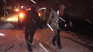 Otomobil uçurumdan yuvarlandı: 1 yaralı 