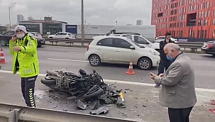 Otomobile arkadan çarptı: 1 ölü