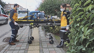 Polisi görünce 3. kattan atladı 