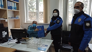 Polislerden anlamlı ziyaret!