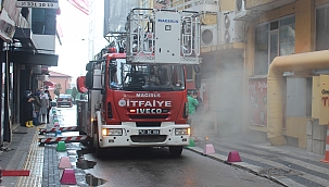 Restoran deposunda yangın 