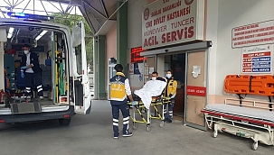 Sırtına saçma isabet etti: 1 yaralı 