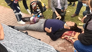 Taksi şoförüne ilk müdahale yolcudan 