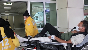 Tartışmada silahla ayağından vuruldu