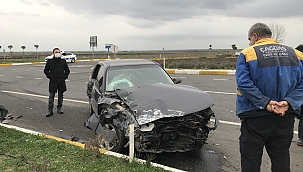 Tekirdağ'da trafik kazası: 4 yaralı 