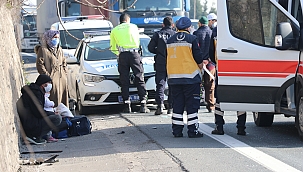 TEM'de 3 araç çarpıştı: 1 yaralı 