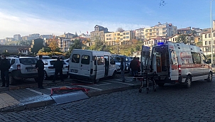 Trafik kazasında 1 kişi yaralandı 