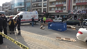 Yaşlı kadın ölüme böyle yürüdü 