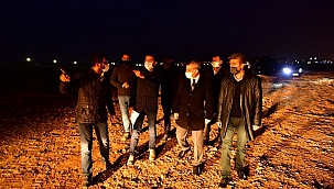 Yeşilyurt'ta alternatif yol bağlantı çalışmaları 