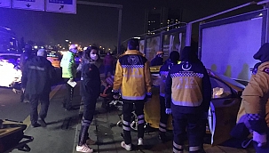 Ankara'da zincirleme kaza: 1 ölü 