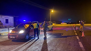 Arguvan'da jandarmadan kısıtlama denetimi 