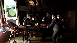 Balkondan düşen genç kadın yaralandı 