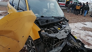 Bingöl'de trafik kazası: 1 ölü 2 yaralı 