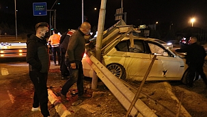 Bolu'da iki otomobil çarpıştı: 2 yaralı 