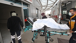 Dumandan etkilendi hastaneye kaldırıldı 