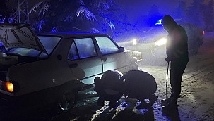 Elazığ'da kar etkili oldu! 