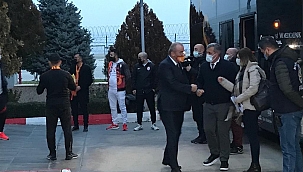 Galatasaray kupa maçı için Malatya'da