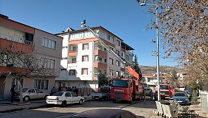 Havalandırma boşluğunda yangın 