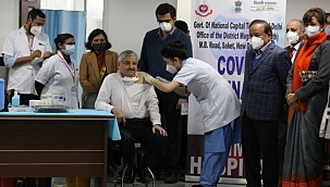 Hindistan'da aşılama işlemi başladı