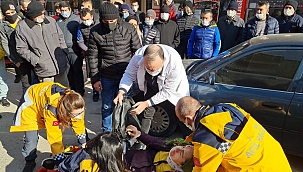 İlk müdahaleyi başhekim yaptı