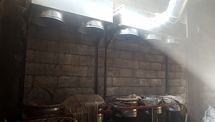 Kahramanmaraş'ta fabrika yangını 