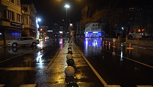 Kar beklerken yağmur bastırdı 