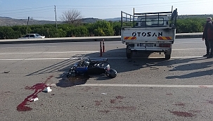 Kayalığa çarpan otomobilde 1 kişi öldü