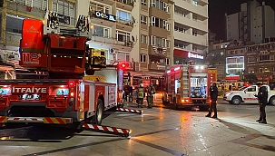 Kızgın yağlar yangın çıkarttı 