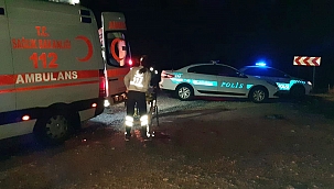 Kontrolden çıkan otomobil takla attı 